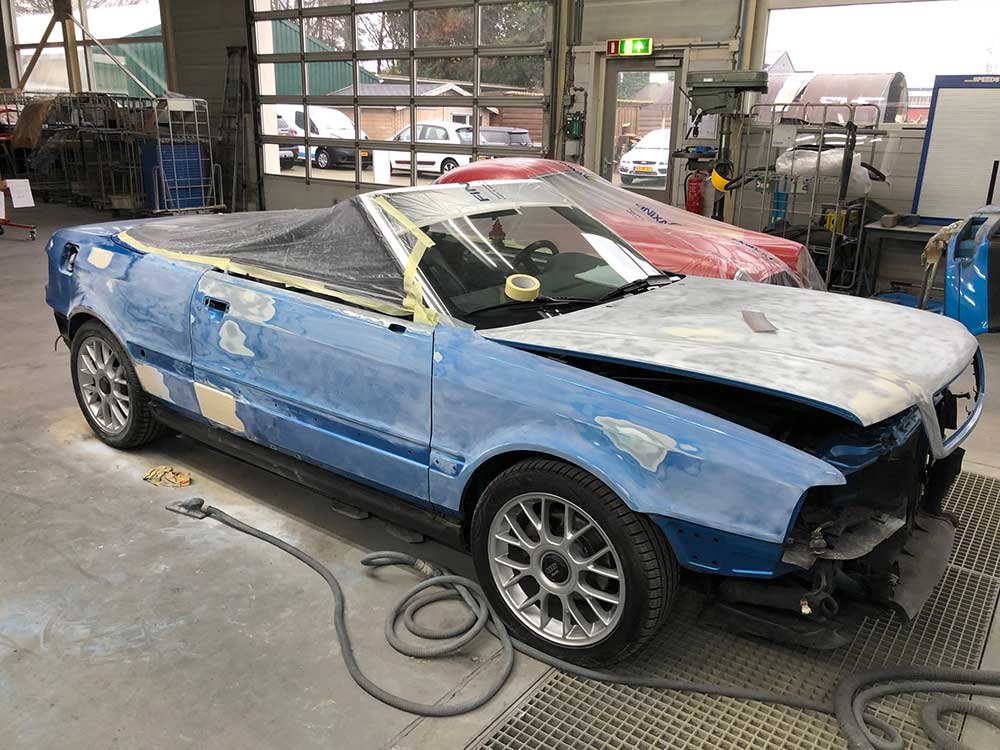 Restauratie Audi Cabrio