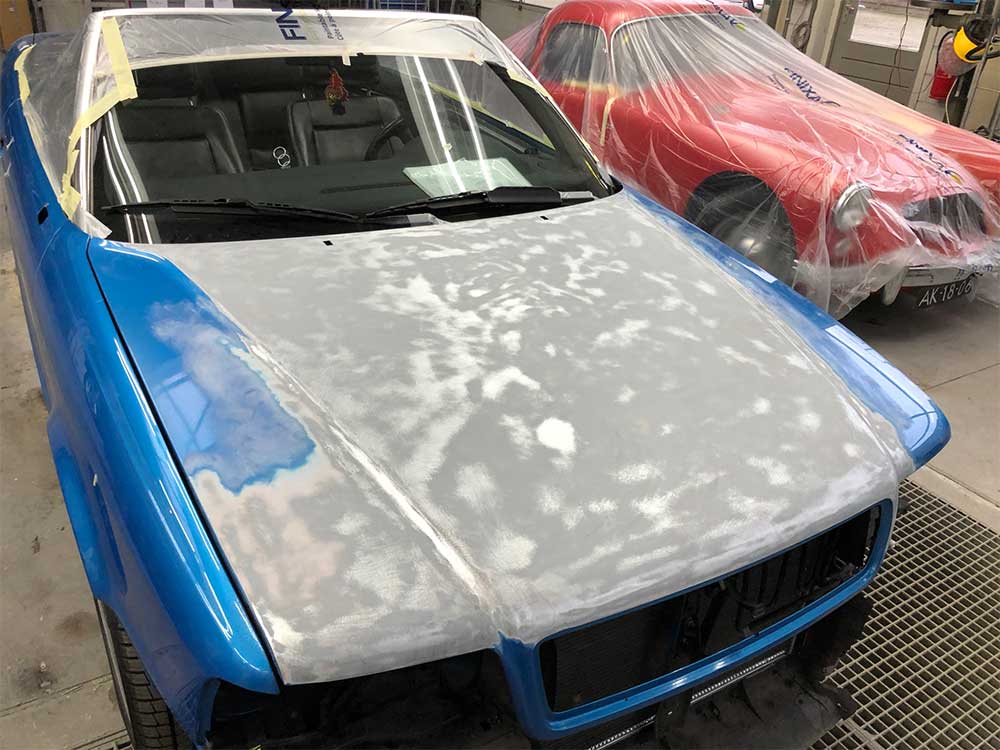 Restauratie Audi Cabrio