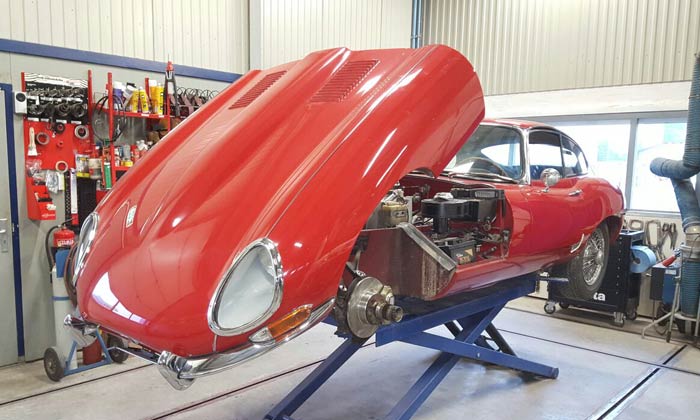 Restaurierung Jaguar E-Type