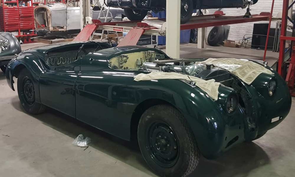 Restauratie Jaguar XK120